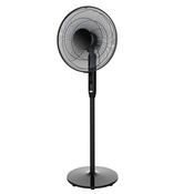Ventilateur sur pied noir 40 cm - Brico Dépôt