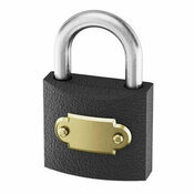 Cadenas compact gris foncé avec anse acier 59x37,5x16 mm 5 goupilles 2 clés - Brico Dépôt