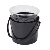 Lot de 3 seaux à peinture blanc 2L  - Brico Dépôt