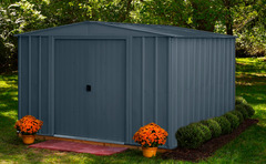 Abri métal anthracite "ARROW" - Dim intér : 303 x 287 x 209 cm - Arrow - Brico Dépôt