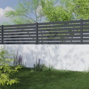 Panneau aluminium clôture ajouré 180 x 90 cm - Brico Dépôt