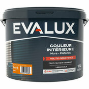 Peinture mur haute résistance Base B Satin 10 L - Evalux - Brico Dépôt