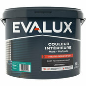 Peinture mur haute résistance Base C Velours 10 L - Evalux - Brico Dépôt