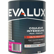 Peinture mur haute résistance Base A Velours 1 L - Evalux - Brico Dépôt