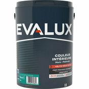 Peinture mur haute résistance Base C Mat 5 L - Evalux - Brico Dépôt