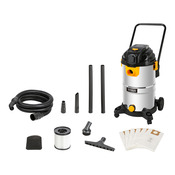 Aspirateur eau et poussière 40L + Accessoires + 5 SACS - 1500W - Titan - Brico Dépôt
