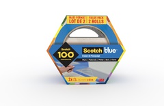 2 lot de Scotchblue multi surfaces 50 x 36 mm  - Brico Dépôt