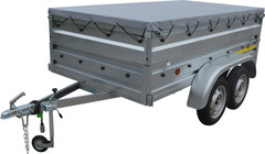 Remorque rehausses et bache + cadenas - Brico Dépôt