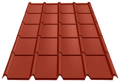 Tuile R Area mat rouge - Brico Dépôt