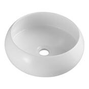 Vasque à poser céramique ronde blanc brillant ISORA - Diam. 36,5 cm, capacité 7,5 L - Cooke and Lewis - Brico Dépôt