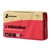 Ciment pour béton et mortier "L'original" - sac de 25 kg - Brico Dépôt