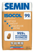 Mortier adhésif ISOCOL 25 kg - Semin - Brico Dépôt