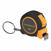Mètre ruban 2m porte clefs et déploiement sans pliure - MAGNUSSON - Brico Dépôt