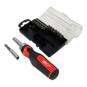 Tournevis cliquet 12 pieces - Forge steel - Brico Dépôt