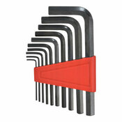 Jeu de 10 cles males en acier au chrome-vanadium - Forge steel - Brico Dépôt