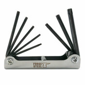 Jeu de 8 cles torx en acier au carbone - Forge steel - Brico Dépôt