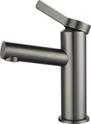 Mitigeur lavabo LYN, couleur gun métal - Brico Dépôt