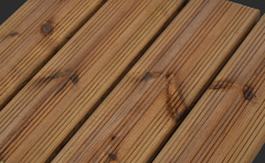 Lame de terrasse en pin marron Ep.27 X l.145 X L.3900 mm - Brico Dépôt