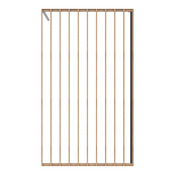 Paroi de douche walk-in cadre effet bois JAPANDI - 120 cm, Ep. 6 mm - Cooke and Lewis - Brico Dépôt