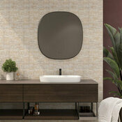 Mosaïque Travertin "Muretto" Beige 30,5 x 31 cm - Brico Dépôt