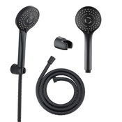 Ensemble de douche basic 3 jets noir - Brico Dépôt