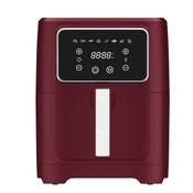 Airfryer 6,9L "MAROON BERGNER", bordeaux mat - Brico Dépôt