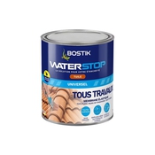 Membrane élastique d'étanchéité "Waterstop" couleur tuile - 1 kg - Bostik - Brico Dépôt