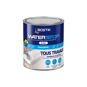 Membrane élastique d'étanchéité "Waterstop" couleur blanc - 1 kg - Bostik - Brico Dépôt