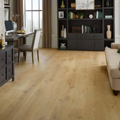 Sol stratifié à clipser "SENAC" couleur chêne blond clair 7 mm 138 cm x 19,3 cm AC4 - Cooke and Lewis - Brico Dépôt