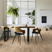 Sol stratifié SALLOON GLOWSAM effet bois brut mate, AC4 138,3x19,3 cm, Ep.8+2 mm, - Brico Dépôt