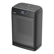 Chauffage soufflant oscillant avec timer 2500 W noir - 27,8x19x13,7 cm - Brico Dépôt