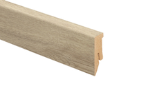 Plinthe SALLOON GLOWSAM MDF marron mate 260 cm x 7 cm x 1 cm - Brico Dépôt