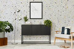 Lambris PVC TERRAZZO blanc mat - 260 CM X 35 CM ÉP. 5 MM - Grosfillex - Brico Dépôt