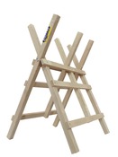 Chevalet à bûches PERRIN en bois naturel 90x63 cm avec 3 pieds stables - Brico Dépôt