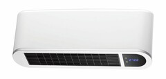 Réglette soufflante murale blanche 2000W avec télécommande - Brico Dépôt