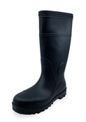 Bottes de sécurité PVC noires coque acier antidérapantes - T 40 - Brico Dépôt