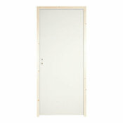 Bloc porte prépeint MDF/epicéa 73 cm poussant droit EXMOOR - Brico Dépôt