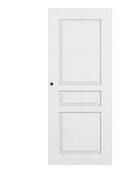 Porte coulissante prépeint 3 panneaux blanc 73 cm ORDESA - Brico Dépôt
