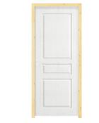 Bloc porte intérieur 3 panneaux 63 cm blanc poussant droit ORDESA - Brico Dépôt