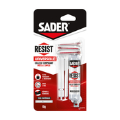 Colle bi-composant Sader Resist universelle, réparation multi-matériaux 10 g - Sader - Brico Dépôt