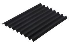 Plaque ondulée bitumée EASYLINE 100 x 76 cm noir intense - Onduline - Brico Dépôt