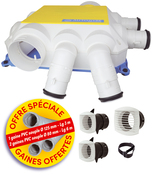 Kit VMC autoréglable VENTILIS  + gaines offertes - Brico Dépôt