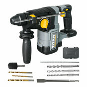 Marteau perforateur SDS+ sans fil 18V -  2,8 J - Titan - Brico Dépôt