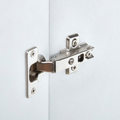 Lot de 8 charnières angle ouverture 110° pour portes et meubles - Brico Dépôt