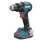 Perceuse-visseuse sans fil à percussion 75 Nm 18 V + 2 batteries 2AH et 1 chargeur - Erbauer - Brico Dépôt