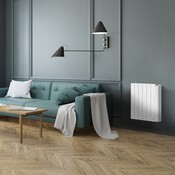 Radiateur 1500 W en aluminium, programmable ELECTRA - 80x58x9 cm - DéLonghi - Brico Dépôt