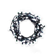 Guirlande lumineuse 120 LED en forme de cerise blanc froid 9,52 m 4000K - Brico Dépôt