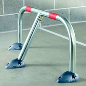 Barrière de parking design en acier - 94 x 38 x 42 cm - Brico Dépôt