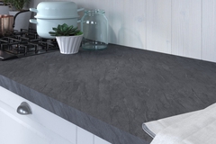Plan de travail en particules stratifié anthracite GALAXIE - L.180 x Ep.2,8 cm - Brico Dépôt