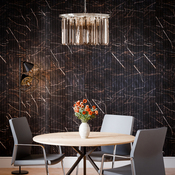 Panneau MDF marbre noir - H.275 x Ep.30 cm - Brico Dépôt